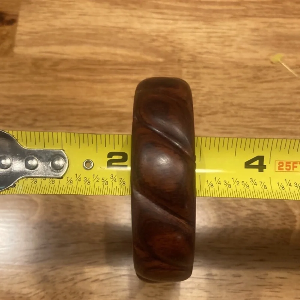 Beautiful Carved Wooden Bangle